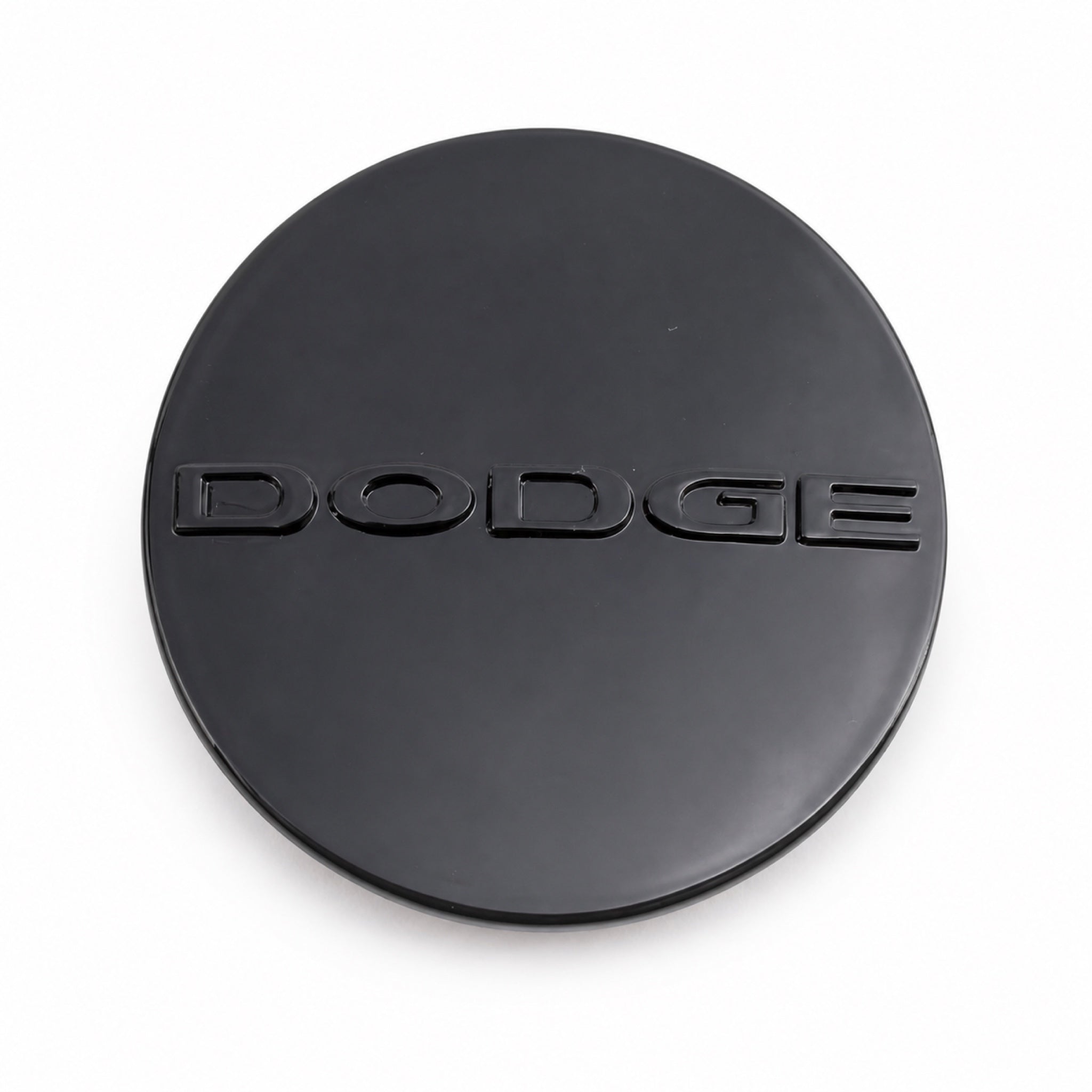 Set of 4 Gloss Black 63mm Dodge Wheel Center Caps - image 6