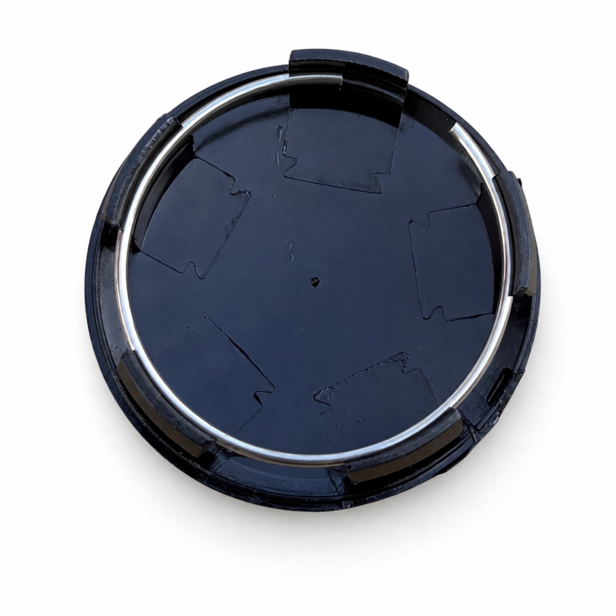 Set of 4 Gloss Black 63mm Dodge Wheel Center Caps - image 7