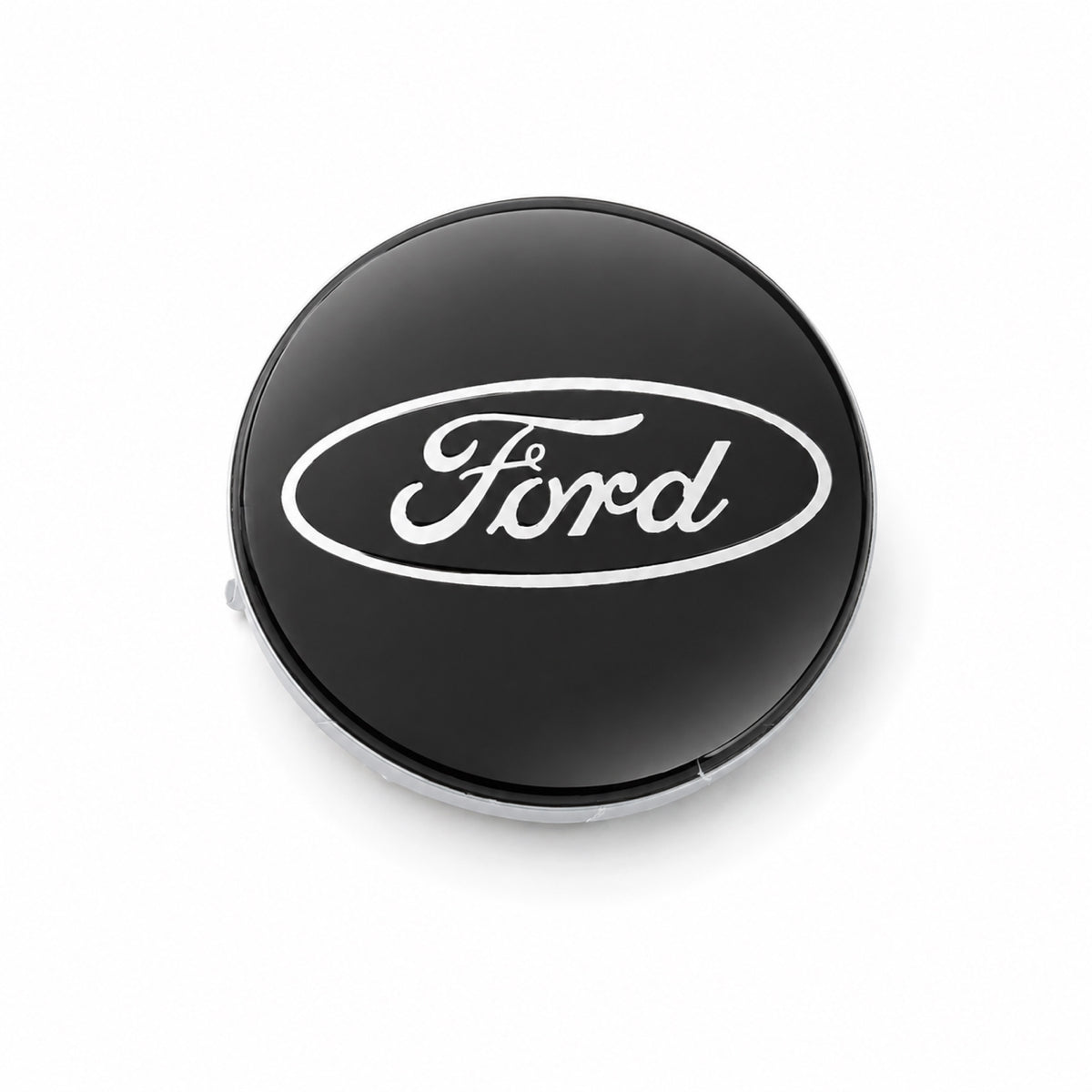 4Pcs Wheel Center Caps 2-1/8" BLACK Hubcaps Rim Emblem for Ford 54mm