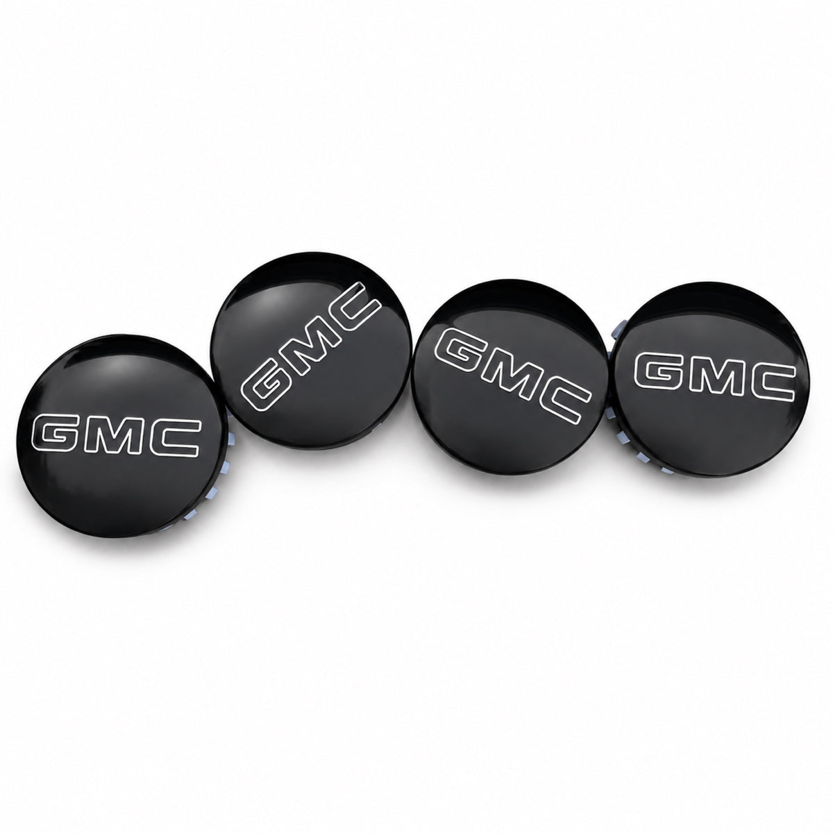 4 Center Caps For GMC Black Sierra Yukon XL Denali Hub Cap 83mm 3.25" 9595891