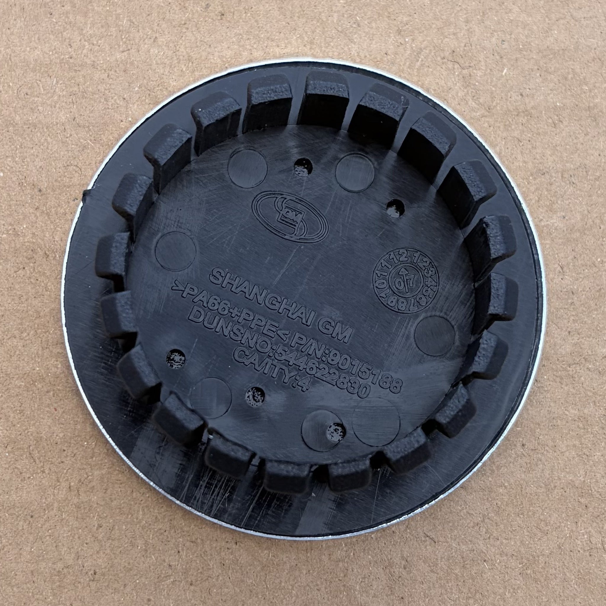 Set of 4 Black & Silver 59mm Chevrolet Wheel Center Caps - image 7